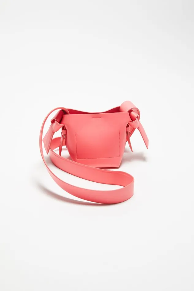 Men Musubi Micro Tote Electric Pink Acne Studios Bags