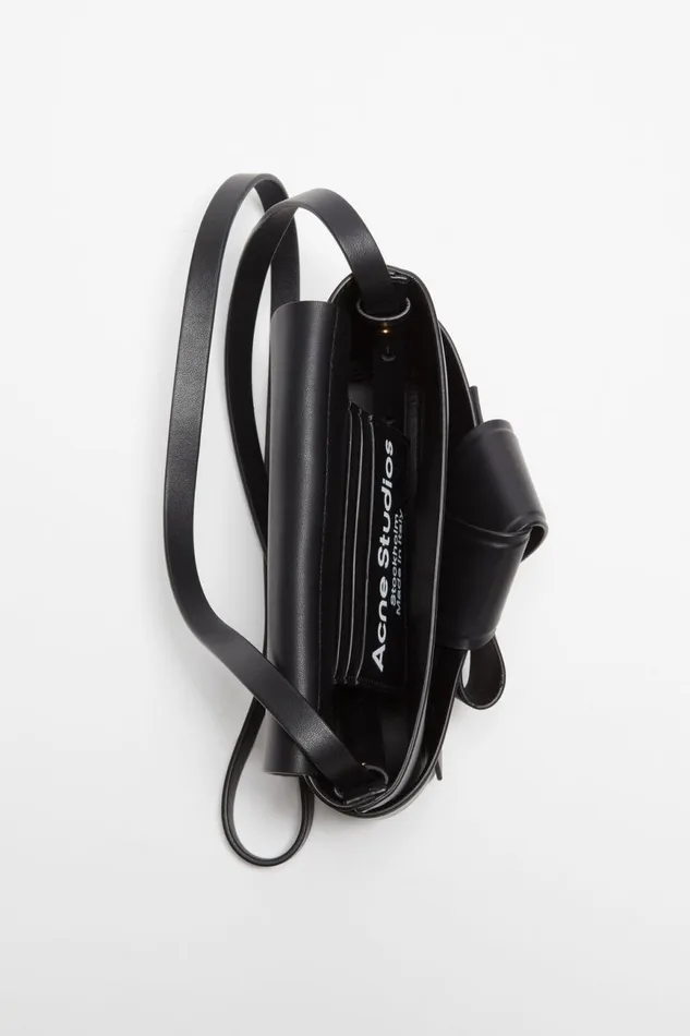 Men Musubi Mini Crossbody Bag Black Acne Studios Bags
