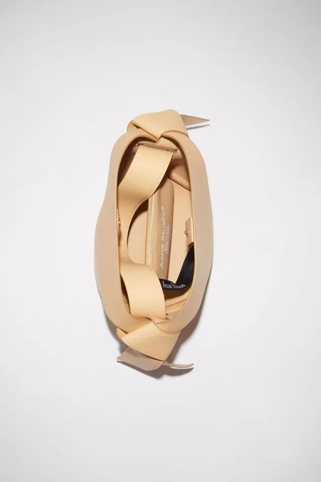 Men Musubi Mini Shoulder Bag Dune Beige Acne Studios Bags