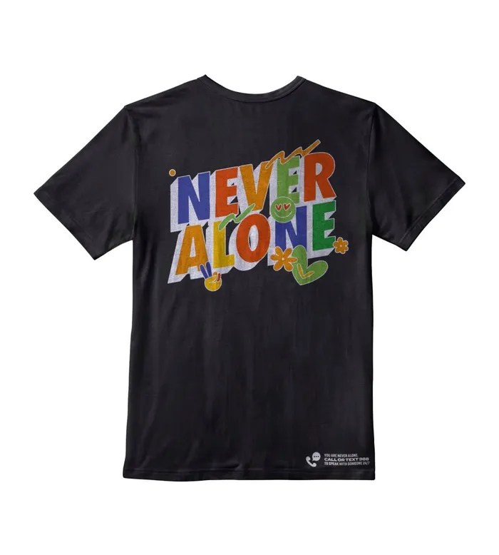 Men Never Alone Pocket Crew Neck Tee Black Shirt 1 Pack Pair Of Thieves Classic Fit Tees