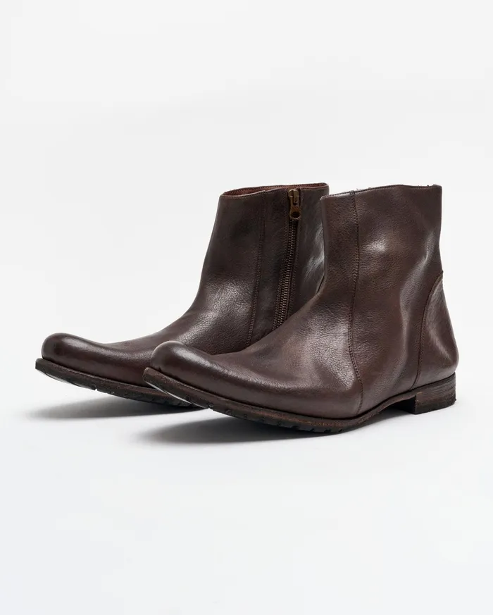 Men Paglia Moto Boot Blackdark Brown Billy Reid Footwear