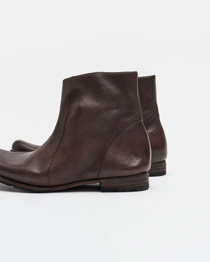 Men Paglia Moto Boot Blackdark Brown Billy Reid Footwear