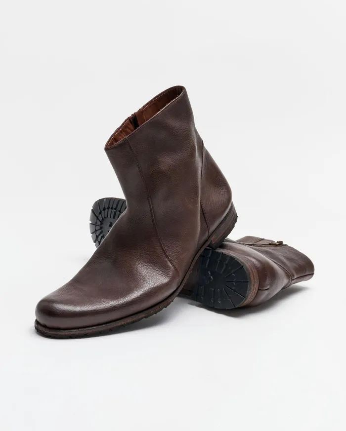 Men Paglia Moto Boot Blackdark Brown Billy Reid Footwear