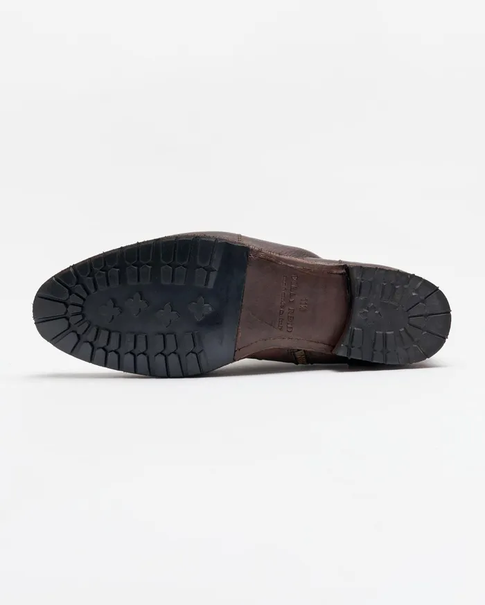 Men Paglia Moto Boot Blackdark Brown Billy Reid Footwear