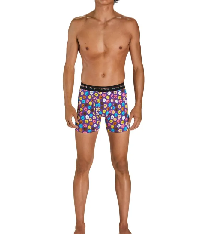 Men Pride Superfit Boxer Briefs Purple Underwear 1 Pack Pair Of Thieves Boxer Briefs