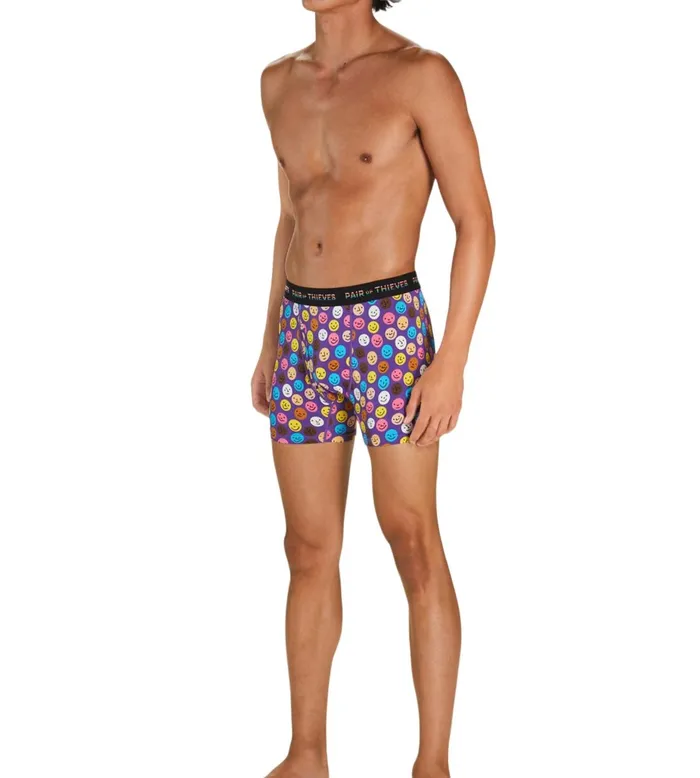 Men Pride Superfit Boxer Briefs Purple Underwear 1 Pack Pair Of Thieves Boxer Briefs