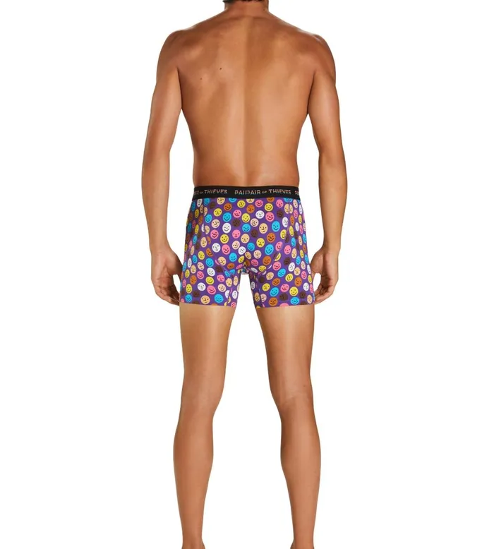 Men Pride Superfit Boxer Briefs Purple Underwear 1 Pack Pair Of Thieves Boxer Briefs