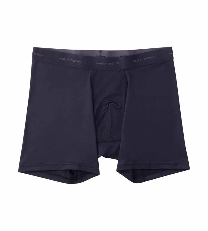 Men Quick Dry Action Blend Boxer Briefs Black Underwear 3 Pack Pair Of Thieves Boxer Briefs