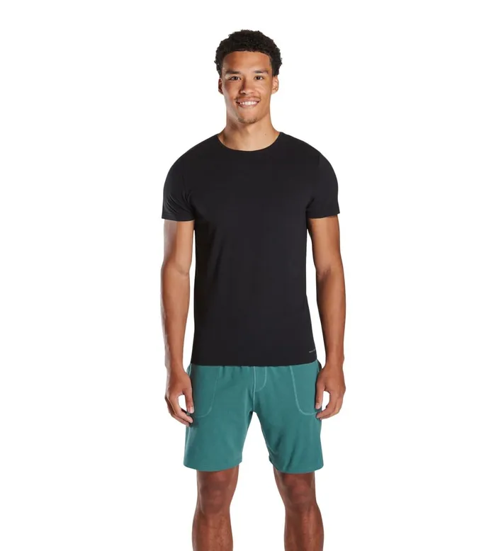 Men Ready For Everything Supersoft Crew Neck Undershirt Black Shirt 2 Pack 1005360001 Pair Of Thieves Crew Necks