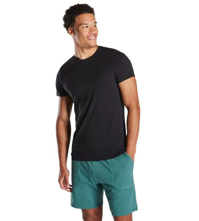 Men Ready For Everything Supersoft Crew Neck Undershirt Black Shirt 2 Pack 1005360001 Pair Of Thieves Crew Necks