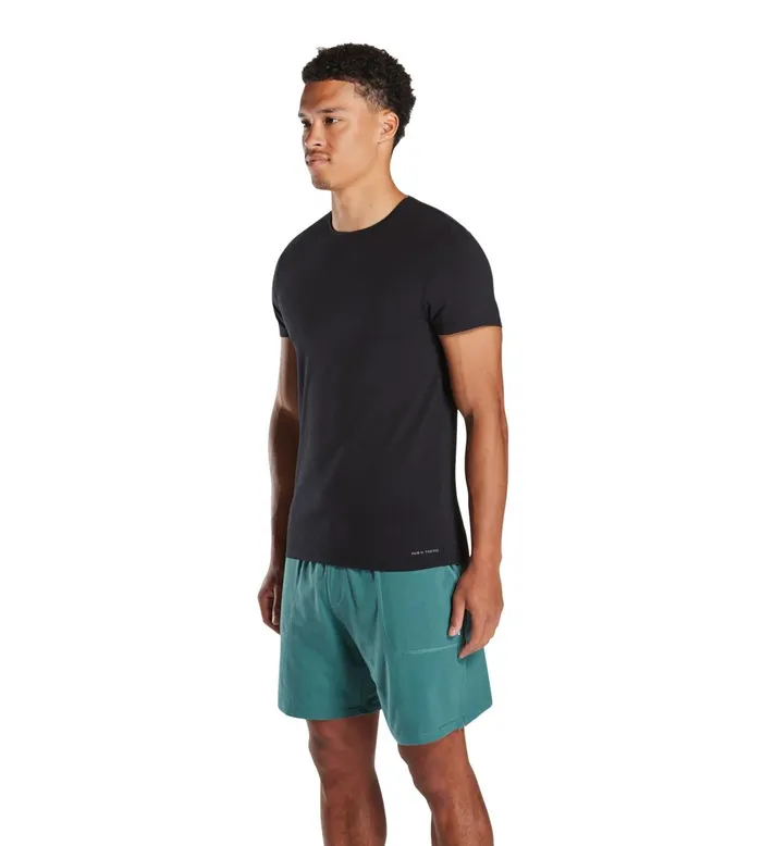 Men Ready For Everything Supersoft Crew Neck Undershirt Black Shirt 2 Pack 1005360001 Pair Of Thieves Crew Necks