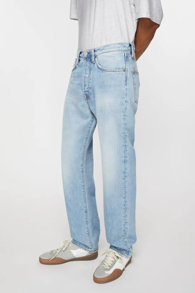 Men Relaxed Fit Jeans 8211 2003 Light Blue Acne Studios Jeans