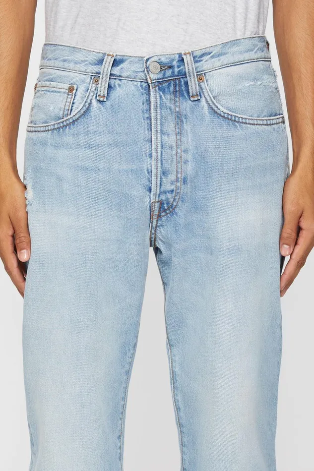 Men Relaxed Fit Jeans 8211 2003 Light Blue Acne Studios Jeans