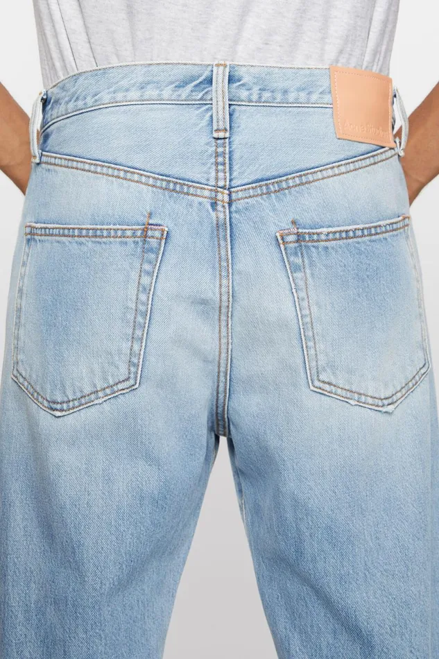 Men Relaxed Fit Jeans 8211 2003 Light Blue Acne Studios Jeans