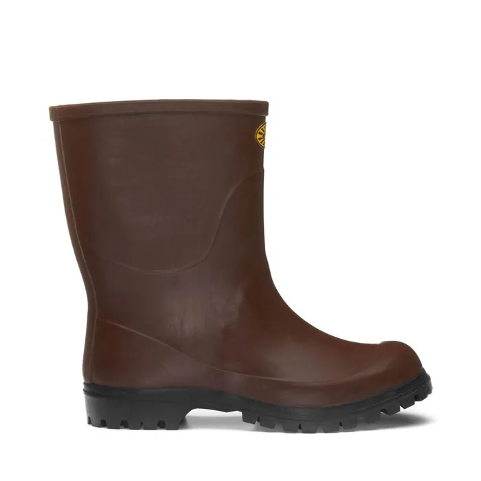 Men Rubber Boots Unisex 7133TRONCHETTO ALPINA High Cut BROWN Superga Gumboots