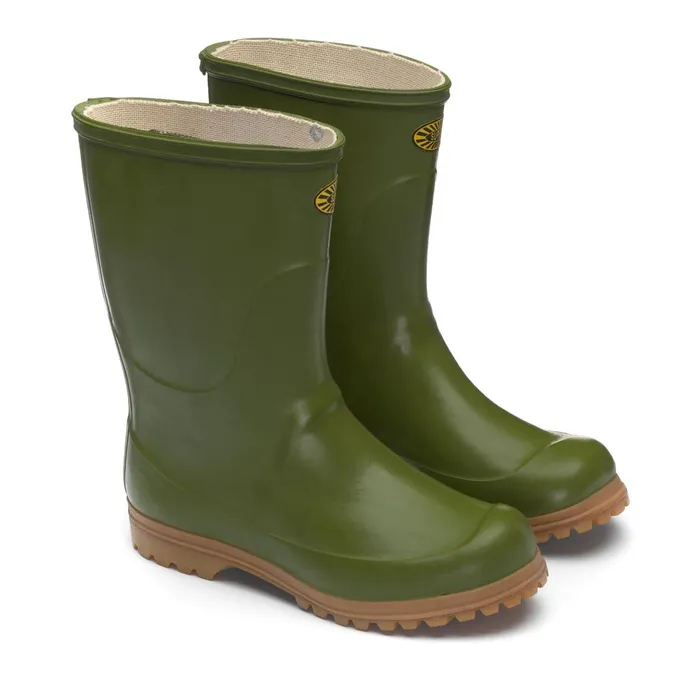 Men Rubber Boots Unisex 7133TRONCHETTO ALPINA High Cut OLIVE Superga Gumboots