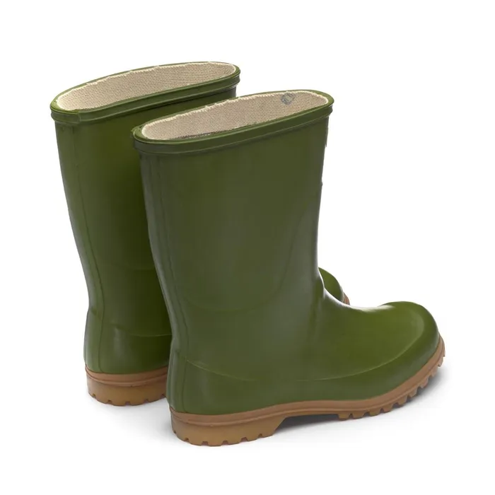 Men Rubber Boots Unisex 7133TRONCHETTO ALPINA High Cut OLIVE Superga Gumboots
