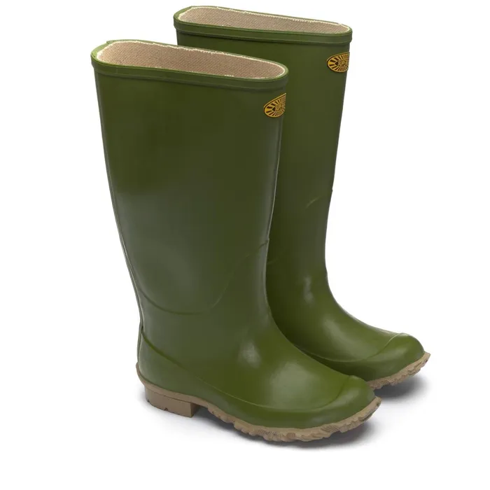Men Rubber Boots Unisex 7266GINOCCHIO PADUS High Cut OLIVE Superga Gumboots