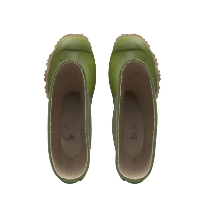 Men Rubber Boots Unisex 7266GINOCCHIO PADUS High Cut OLIVE Superga Gumboots