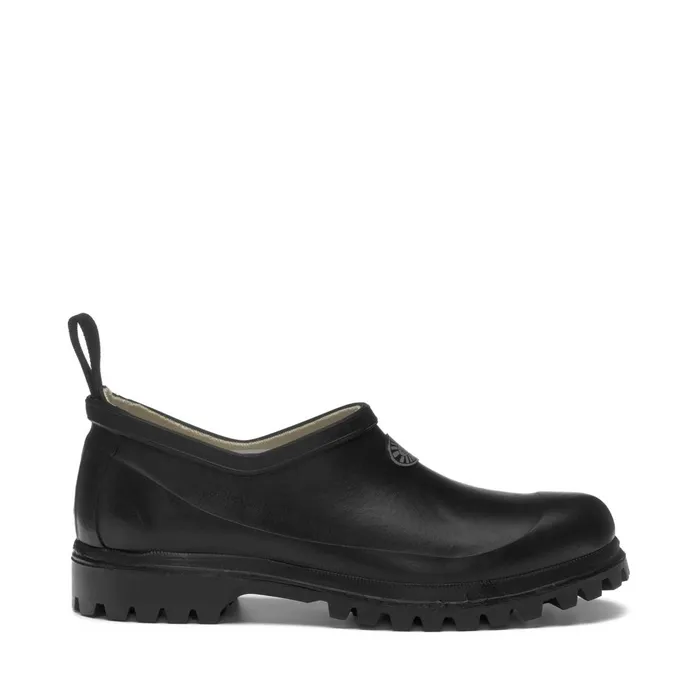 Men Rubber Boots Unisex 809 RUBBER MULE Low Cut BLACK Superga Gumboots