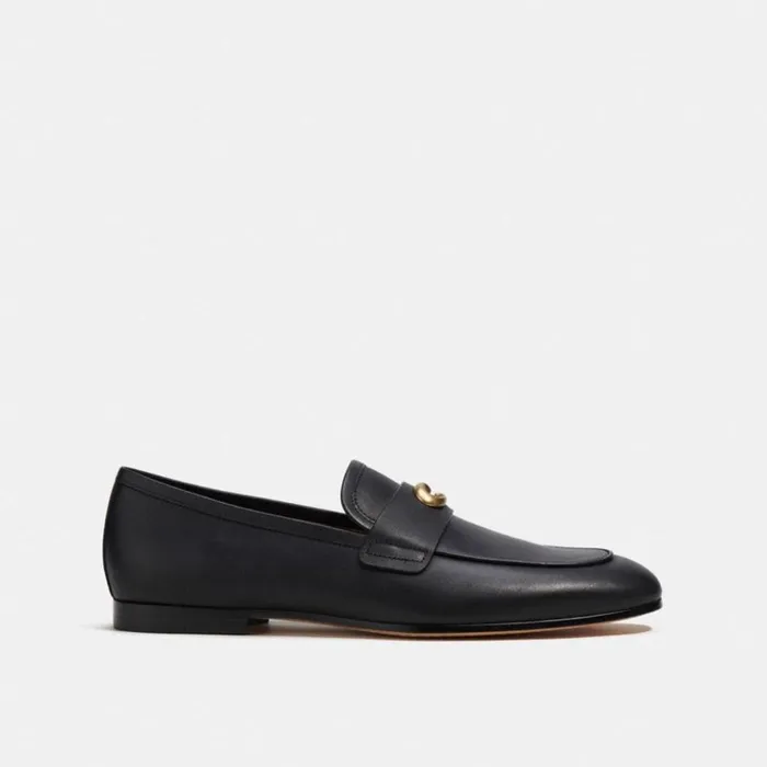 Men Sculpted Signature Loafer Black Coach Loafers and Drivers