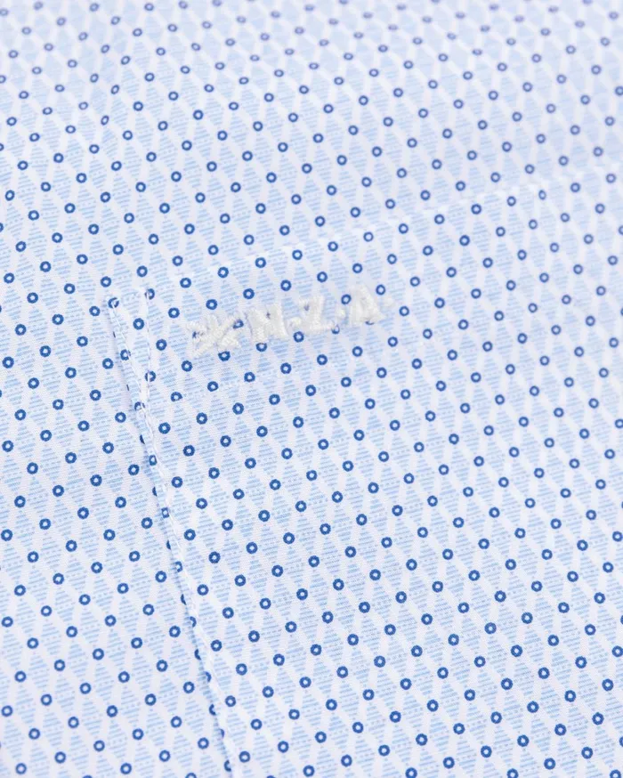 Men Shirts NZA New Zealand Auckland Dotted Lightblue Shirt 8211 Marble Blue Men Shirts NZA New Zealand Auckland Dotted Lightblue Shirt 8211 Marble Blue