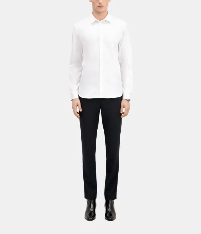 Men Shirts THE KOOPLES Smart Twill White Shirt