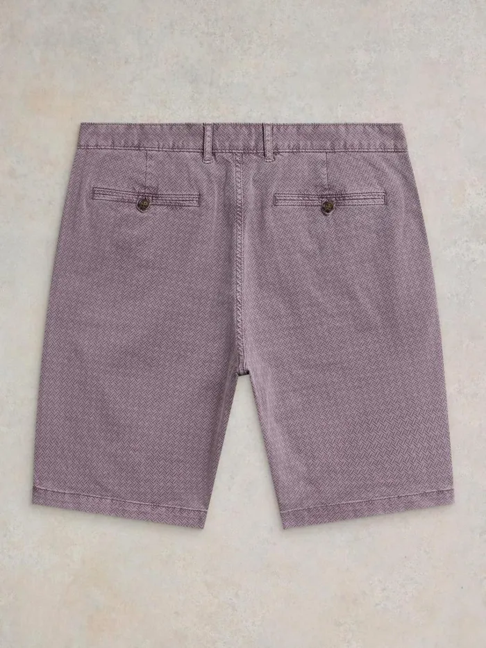 Men SHORTS White Stuff Ditsy Chino Short Pink Print Men SHORTS White Stuff Ditsy Chino Short Pink Print