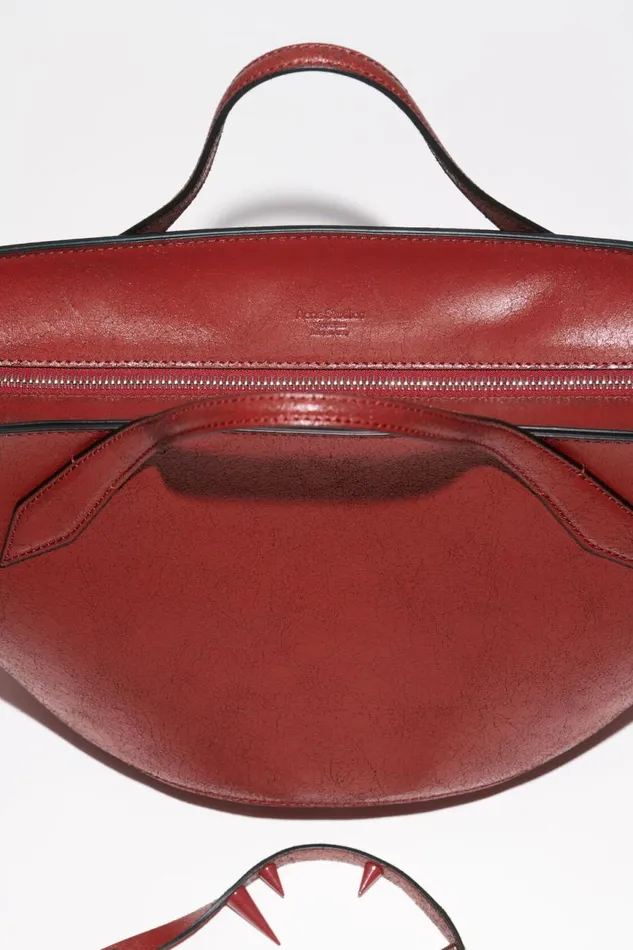 Men Spike Shoulder Bag Red Acne Studios Bags