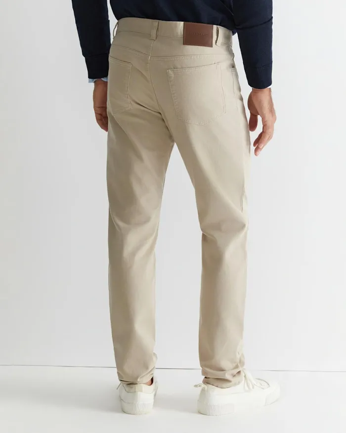 Men Sportscraft Pants Tapered Bedford Jean Sand