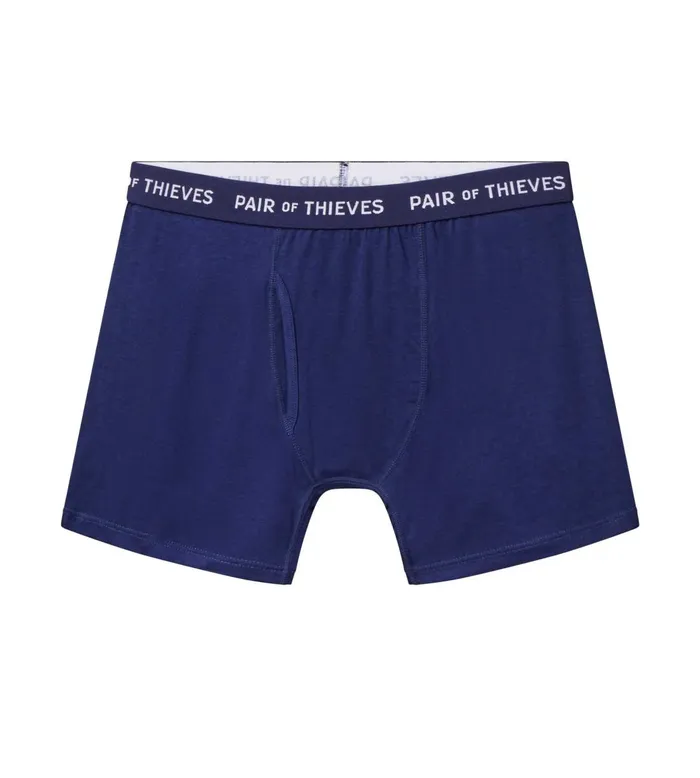 Men Supersoft Boxer Briefs Black Navy Underwear 2 Pack 1022720057 Pair Of Thieves Boxer Briefs