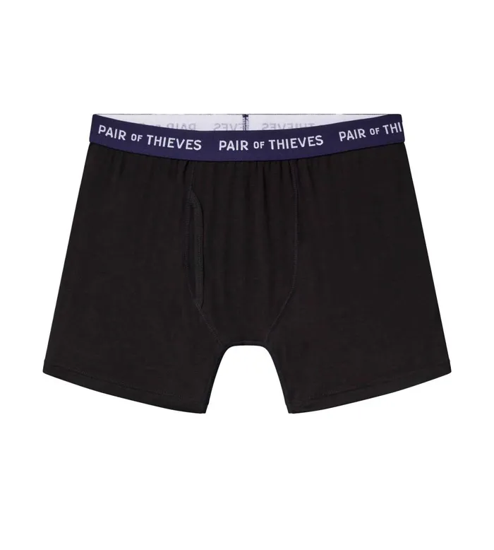 Men Supersoft Boxer Briefs Black Navy Underwear 2 Pack 1022720057 Pair Of Thieves Boxer Briefs