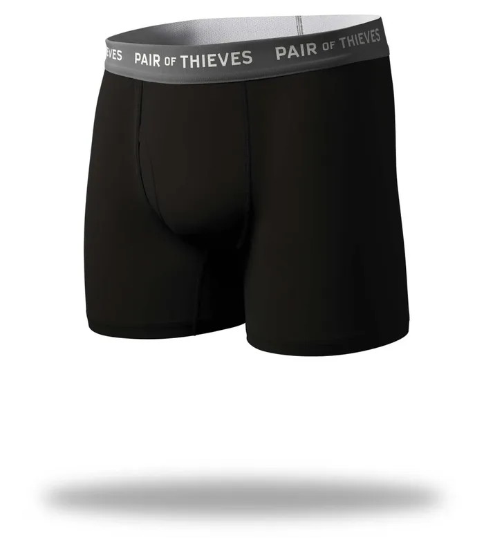 Men Supersoft Boxer Briefs Black Navy Underwear 2 Pack 1022720057 Pair Of Thieves Boxer Briefs