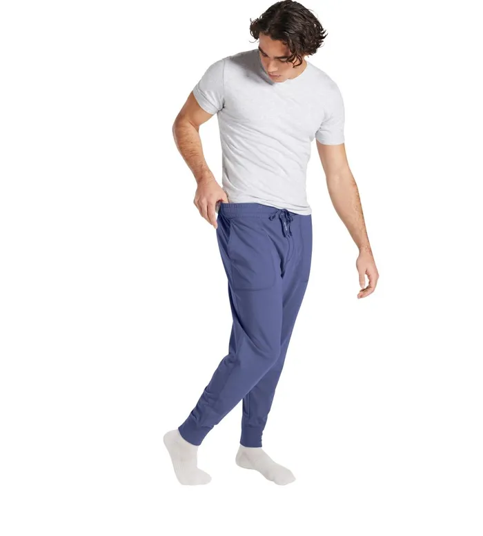 Men Supersoft Lounge Pants Denim Bottoms 1 Pack Pair Of Thieves Pants