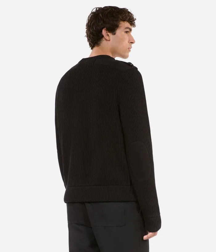Men Sweaters THE KOOPLES Black Cotton Sweater