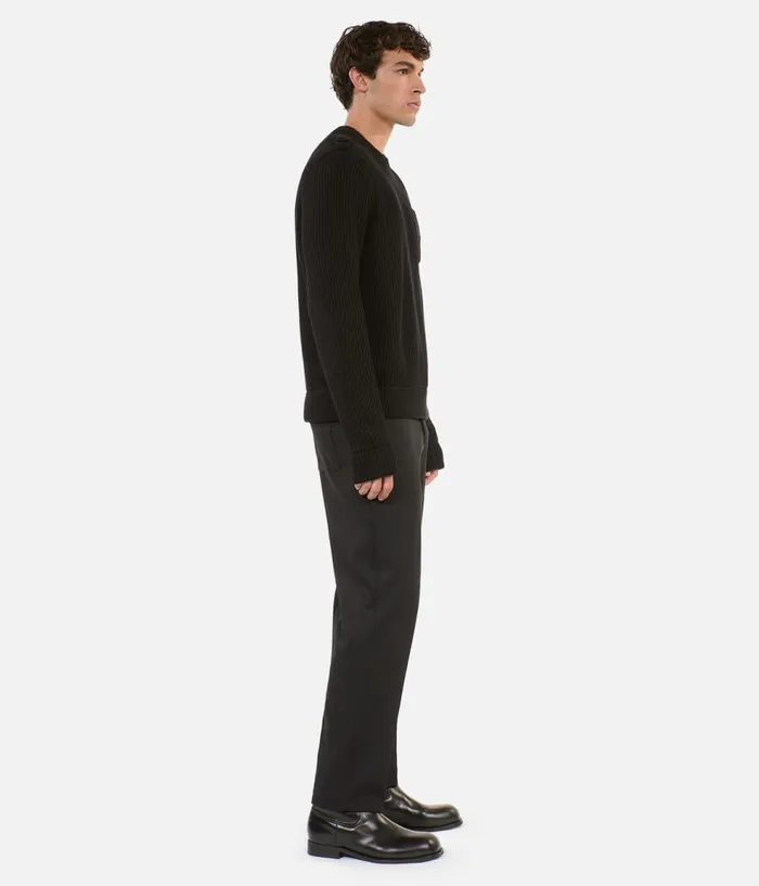 Men Sweaters THE KOOPLES Black Cotton Sweater