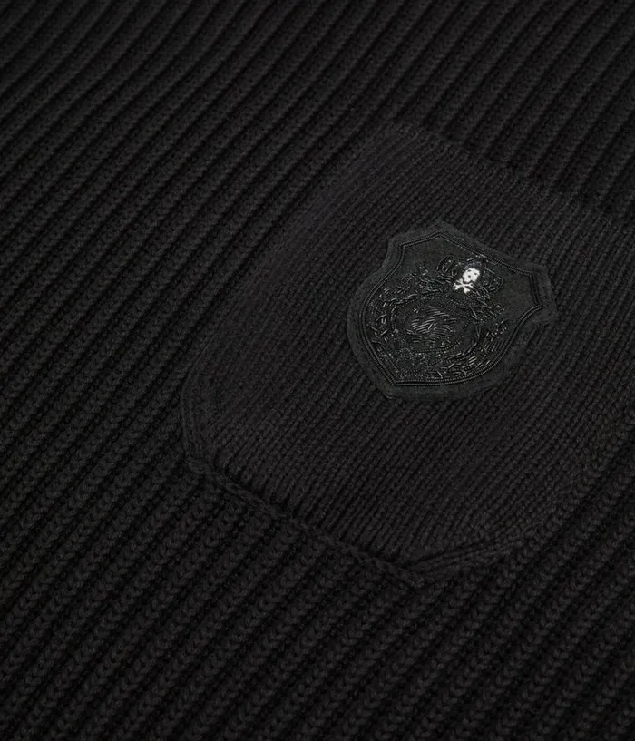 Men Sweaters THE KOOPLES Black Cotton Sweater