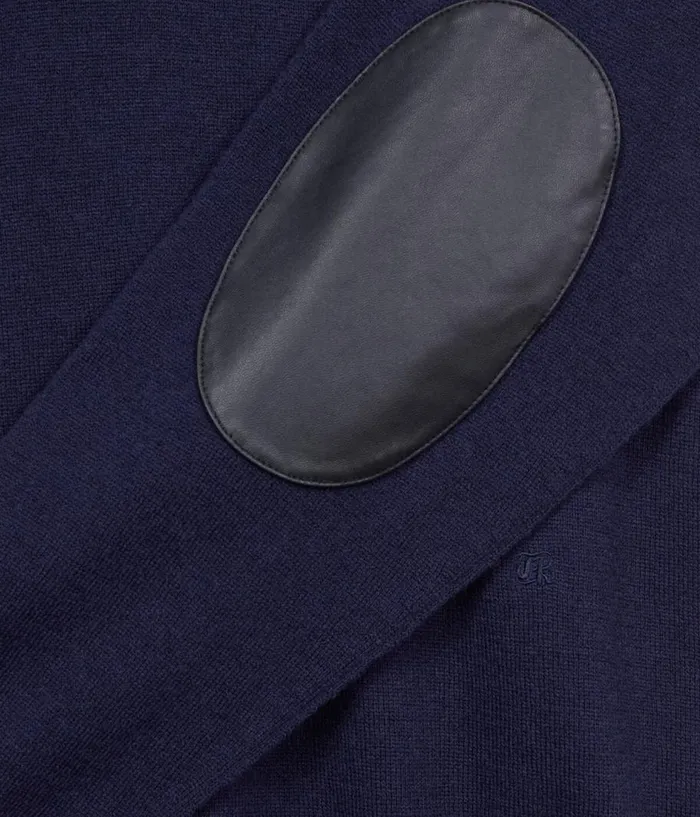 Men Sweaters THE KOOPLES Navy Blue Wool Sweater