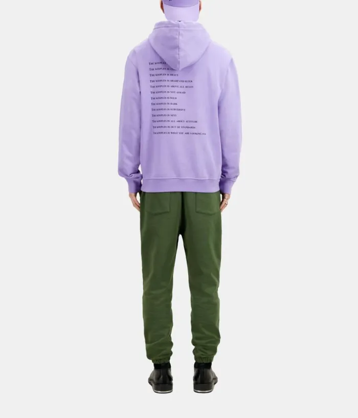 Men Sweatshirts and Sweatpants THE KOOPLES What Is Mauve Hoodie Men Sweatshirts and Sweatpants THE KOOPLES What Is Mauve Hoodie