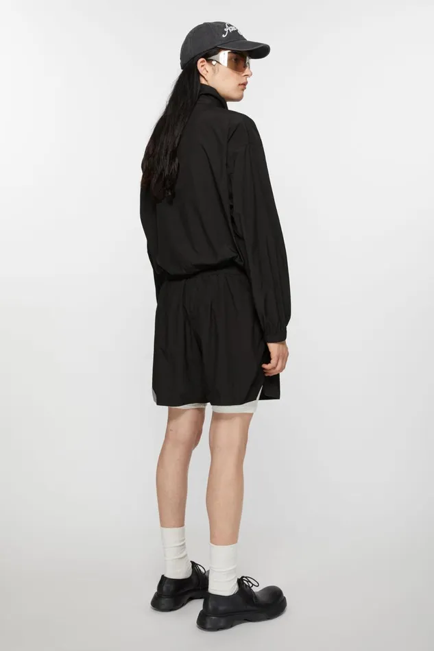 Men Swim Shorts Black Acne Studios Shorts