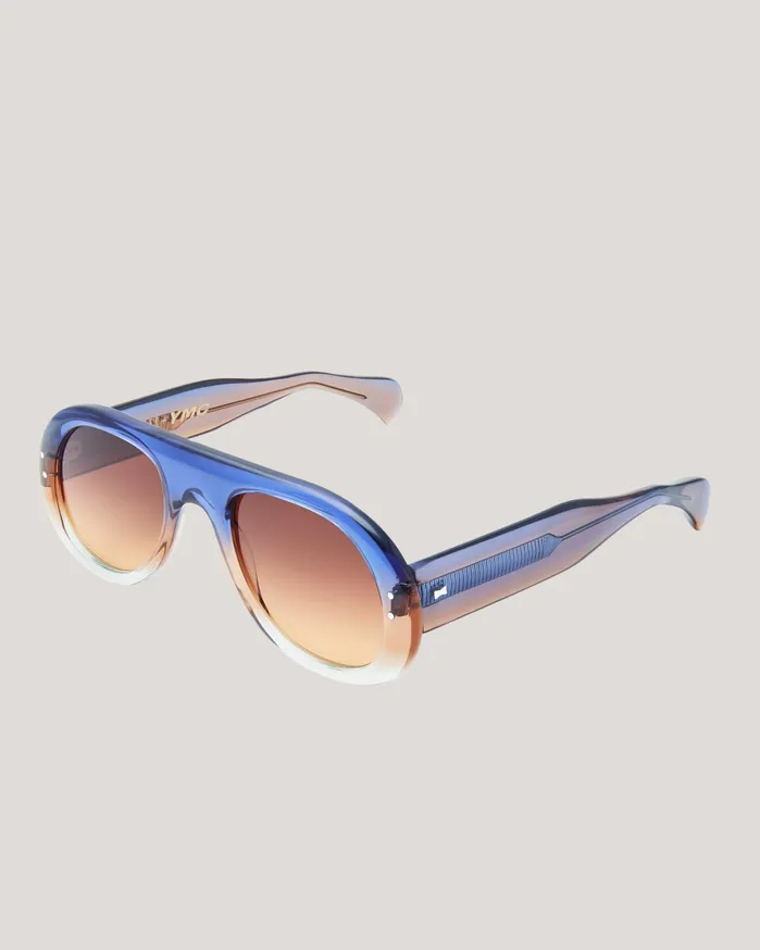 Men Tomba Sunglasses Blue YMC Eyewear