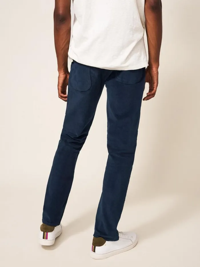 Men TROUSERS White Stuff Crosby Cord Trouser Dark Navy Men TROUSERS White Stuff Crosby Cord Trouser Dark Navy
