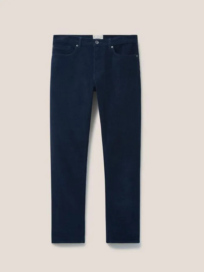 Men TROUSERS White Stuff Crosby Cord Trouser Dark Navy Men TROUSERS White Stuff Crosby Cord Trouser Dark Navy