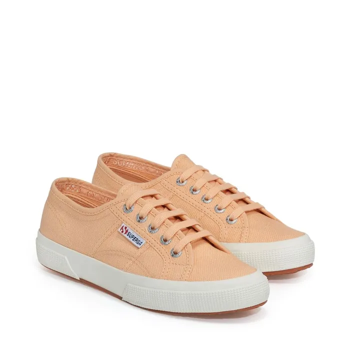 Men Unisex 2750COTU CLASSIC Sneaker ORANGE APRICOTF AVORIO Superga Low Cut