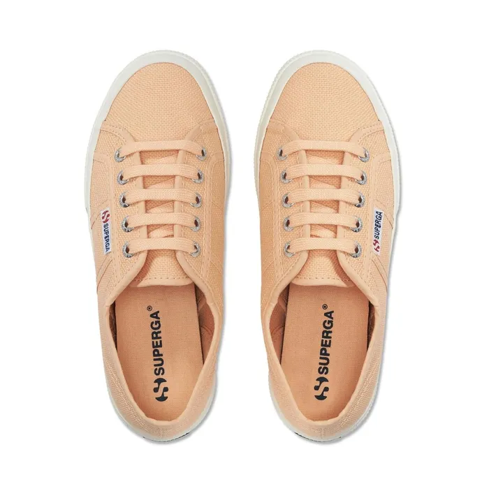 Men Unisex 2750COTU CLASSIC Sneaker ORANGE APRICOTF AVORIO Superga Low Cut