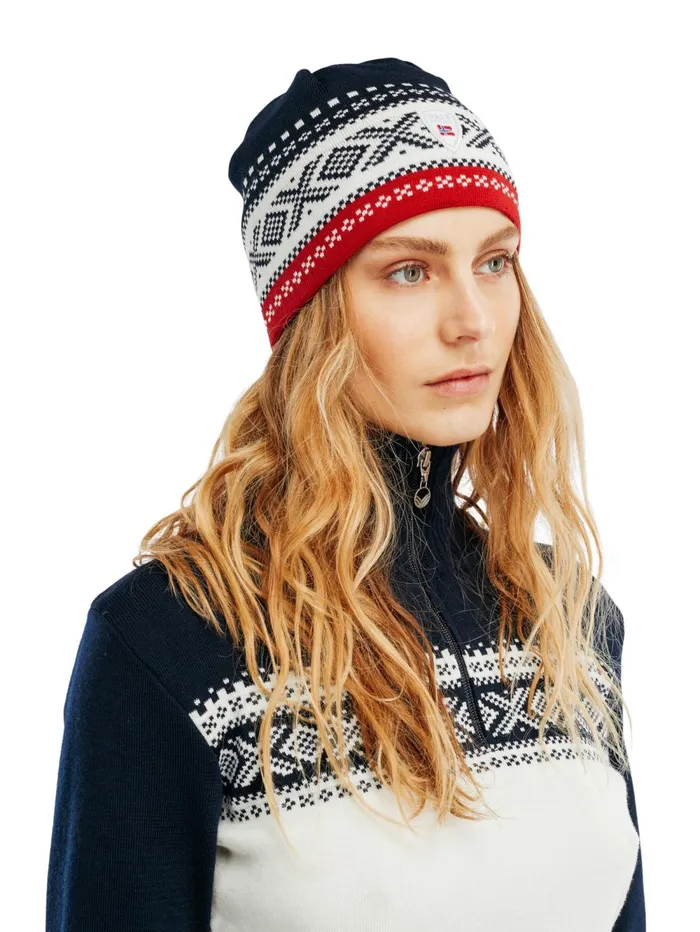 MenWomen Dale Of Norway Hats Dystingen Unisex Merino Wool Hat