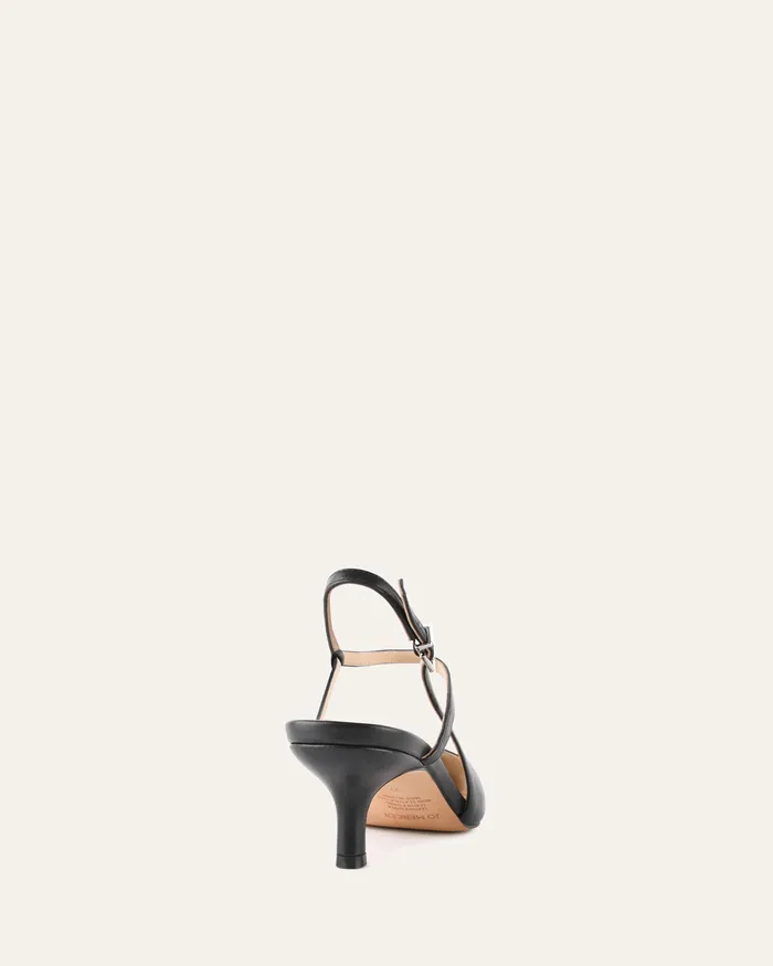 MID HEELS Ricki mid heels black leather jomercer Women MID HEELS Ricki mid heels black leather jomercer Women