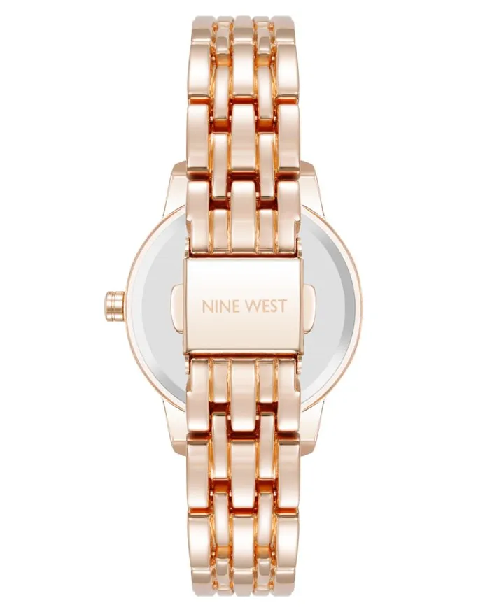 Mini Boyfriend Watch Rose Gold Women Nine West Straps Mini Boyfriend Watch Rose Gold Women Nine West Straps