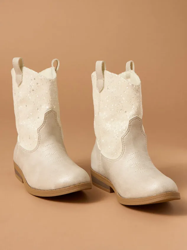 Missy Cowgirl Boots Ivory GirlBoy Altar039d State Shoes