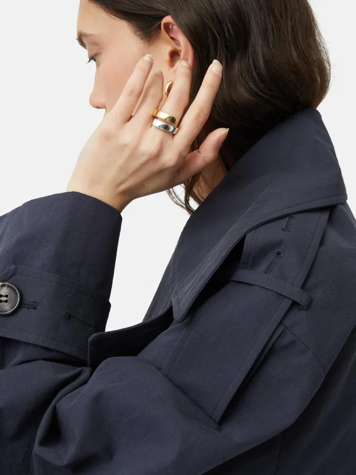Mixed Metal Wrap Ring Multi Women Jigsaw Party